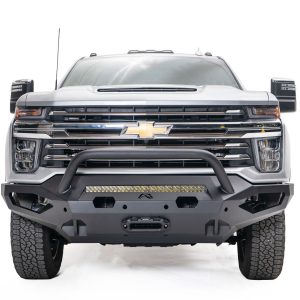 Chevy Silverado 2500 Bull Bar – Fab Fours Matrix Bull Bar | TWD 4x4