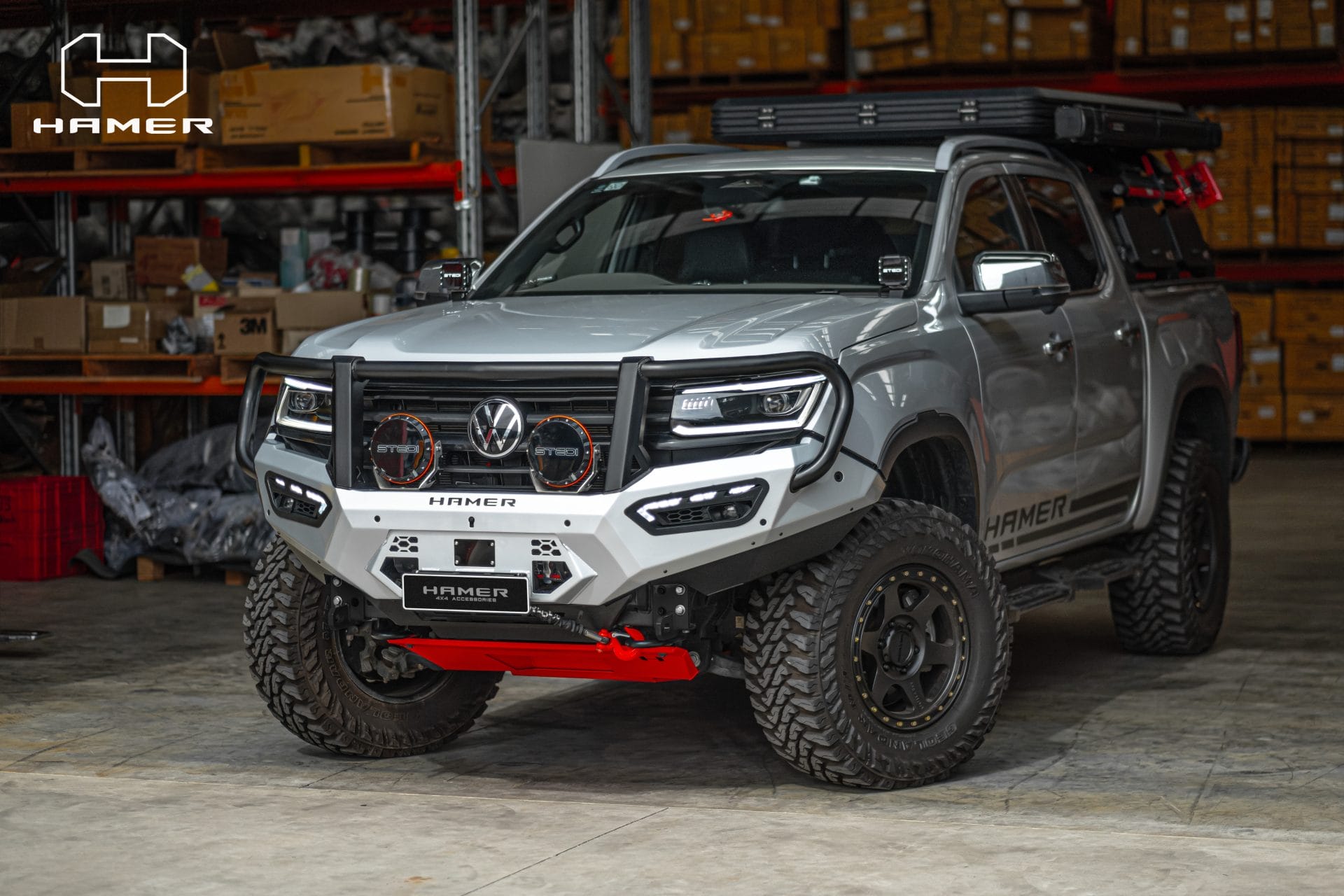 Hamer Atlas Series Plus Bull Bar - VW Amarok NF (2023+) - TWD 4x4