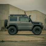 feature side on shot of jimny